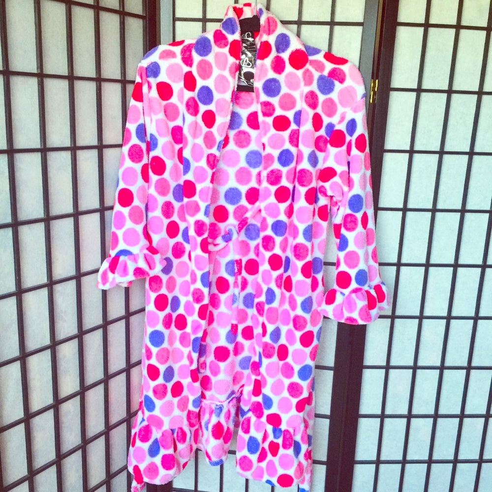 💜 Valentine’s Day Ruffle Robe💗